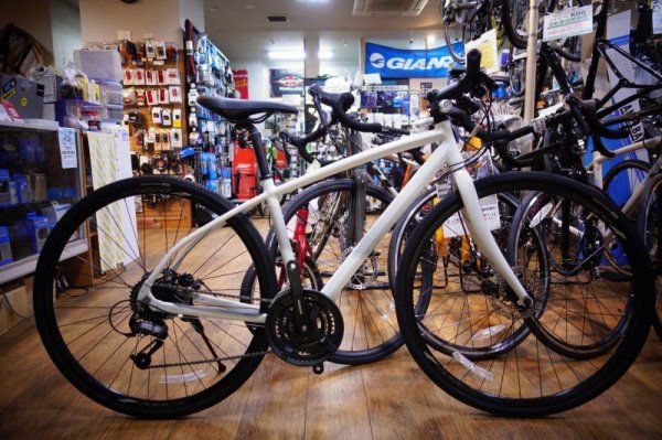 画像1: ANCHOR  RL1  油圧DISC　クロスバイク　 ホワイト (1)